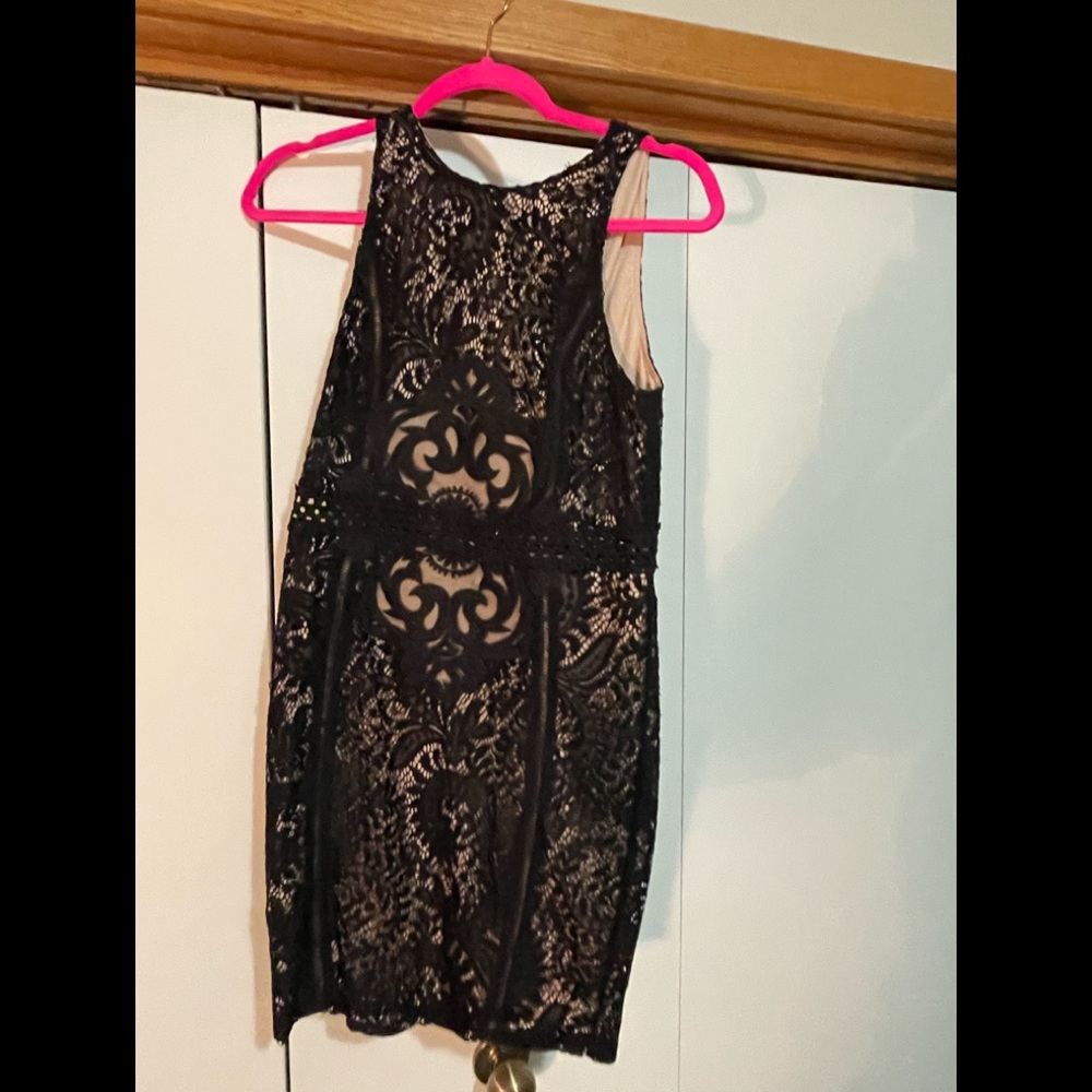 Black Lace evening  dress